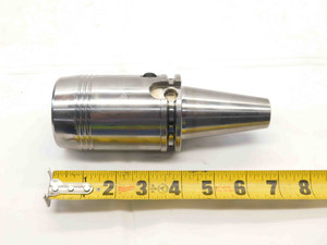 CAT40 TENDO 1 1/4 I.D. HYDRAULIC CHUCK TOOL HOLDER 1.25 COOLANT 4" PROJ. 1447904 - NS7785LVR