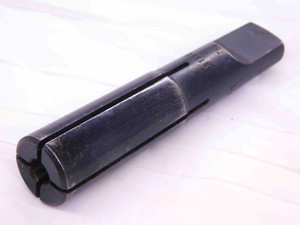 S-J 01116 MORSE TAPER #2 SPLIT SLEEVE DRIVER ADAPTER FOR 1/4" HAND TAP .25 MT2 - JJ3406AT5