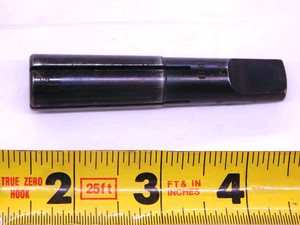 S-J 01116 MORSE TAPER #2 SPLIT SLEEVE DRIVER ADAPTER FOR 1/4" HAND TAP .25 MT2 - JJ3406AT5