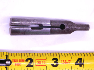 GLENZER 779008 MORSE TAPER #2 SPLIT SLEEVE DRIVER ADAPTER FOR 11/32 DRILL .3438 - JJ3419AT5