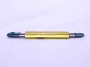 M3 X .5 6H METRIC VERMONT THREAD PLUG GAGE 3 0.5 GO NO GO P.D.'S = 2.675 & 2.775 - DW42707BW6