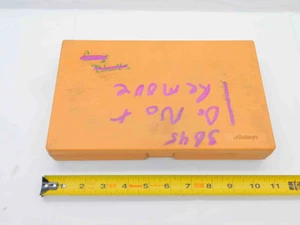 MITUTOYO FOAM PADDED TOOL STORAGE CASE 10.25 X 6.1875 X .875 INSIDE DIMENSIONS - JG5983BY6