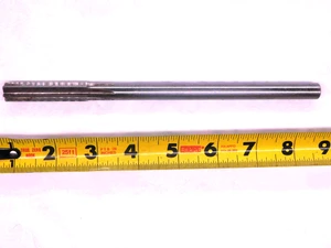 APT CO 0.491 OD HSS REAMER 0.44 SHANK 6 FL .491 .4910 1/2 .5000 -.0090 UNDERSIZE - JJ3458CT5