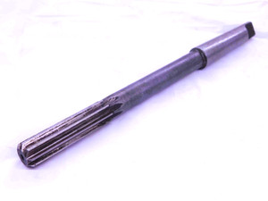 CLEVELAND 0.608 OD HSS REAMER MT2 SHANK 8 FL .608 .6080 .5938 +.0142 OVERSIZE - JJ3462CT5