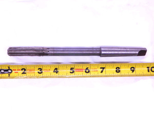 CLEVELAND 0.608 OD HSS REAMER MT2 SHANK 8 FL .608 .6080 .5938 +.0142 OVERSIZE - JJ3462CT5