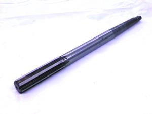 0.541 OD HSS REAMER MT1 SHANK 6 FL .541 .5410 17/32 .5313 +.0097 OVERSIZE 8" - JJ3464CT5