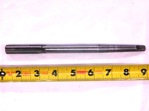 0.541 OD HSS REAMER MT1 SHANK 6 FL .541 .5410 17/32 .5313 +.0097 OVERSIZE 8" - JJ3464CT5