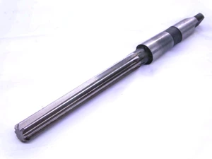 0.5595 OD HSS REAMER MT2 SHANK 8 STRAIGHT FL .5595 9/16 .5625 -.0030 UNDERSIZE - JJ3501BJ3
