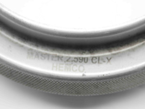 2.5900 CL X MASTER PLAIN BORE RING GAGE 2.5938 -.0038 2 19/32 65.786 mm 2.590 - NS7828BY6