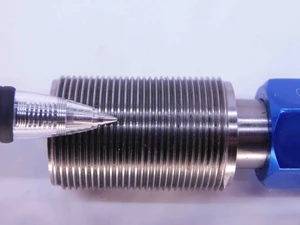 CERTIFIED 1" 20 UNEF 2A LEFT HAND SET THREAD PLUG GAGE 1.0 GO NOGO = .9661 .9616 - DW42771TLC