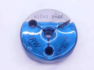 M10 X 1.5 6g METRIC THREAD RING GAGE 10 GO ONLY P.D. = 8.994 INSPECTION CHECK - AY0162BU