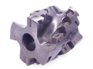 SECO 80mm DIA. INDEXABLE SHELL MILL R220.59-00080.068-12.4 32mm PILOT 14.4mm KEY - JJ3521QA4