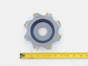 INGERSOLL 6" O.D. 90 DEG FACE MILL 6X9D06R20 1 1/2 PILOT HOLDS 8 INSERTS 6.0 - JG6023CA6