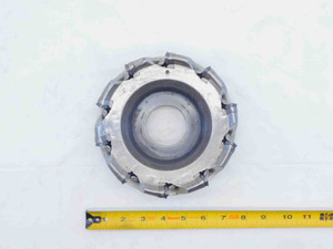 CARBOLOY 6" O.D. FACE MILL R220.13/23-06.00C 2" PILOT 10 POCKETS SEKN 1203 6.0 - JG6027CA6