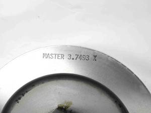 3.7493 CLASS X PIN PLUG GAGE 3.7500 -.0007 UNDERSIZE 3 3/4 95.232 mm INSPECTION - NS7880BY6