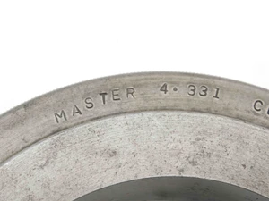 4.3310 CL X MASTER PLAIN BORE RING GAGE 4.3281 +.0029 4 21/64 110 mm 4.331 CHECK - NS7895BY6