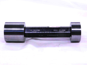 48.870 & 49.030 CL XX mm PIN PLUG GAGE GO NO GO 49.000 +.030 1.9303 48.87 49.03 - RD0006BT6