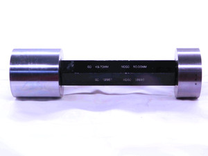 1.9567 & 1.9685 CL XX PIN PLUG GAGE GO NO GO 1.9688 -.0003 1 31/32 50 mm CHECK - RD0007BT6
