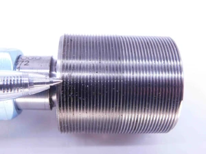 CERTIFIED 1 1/2 24 UNS 2A VTG SET THREAD PLUG GAGE 1.5 GO NO GO = 1.4716 1.4672 - DW42822TLC