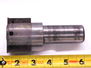 2 3/8 DIA. INDEXABLE END MILL 1 1/4 SHANK 2 FLUTE HOLDS TP-43 INSERTS 2.375 - JJ3542DH5