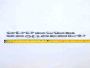 16pc LOT OF MITUTOYO MICROMETER THIMBLE HEADS UNKNOWN MODELS FOR PARTS / REPAIR - JG6037BY6