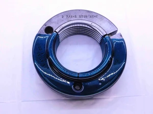 2 7/8 5 STUB ACME 2G THREAD RING GAGE 2.875 2.8750 GO ONLY P.D. = 2.8017 CHECK - DW42859DH5