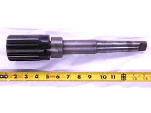 2.44 OD HSS SHELL REAMER MT4 ARBOR SHANK 12 FLUTE 2.4375 +.0025 OVERSIZE - JJ3694BF4