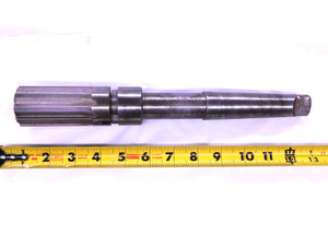 1.653 OD HSS SHELL REAMER MT4 ARBOR SHANK 10 FLUTE 1.6563 -.0033 UNDERSIZE - JJ3695BF4