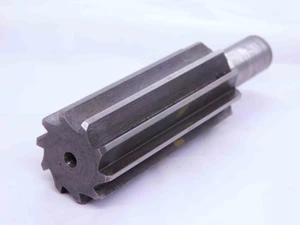 1 1/4 O.D. HSS CHUCKING REAMER 5/8 SHANK 10 FLUTE 1.2500 ONSIZE REDUCED LENGTH - JJ3698BF4