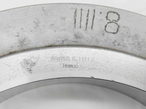 8.1111 CLASS X MASTER PLAIN BORE RING GAGE 8.1250 -.0139 UNDERSIZE 8 1/8 206 mm - NS7930BY6