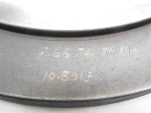 10.5015 MASTER PLAIN BORE RING GAGE 10.5000 +.0015 OVERSIZE 10 1/2 266.738 mm