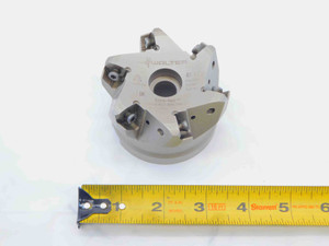 WALTER 80mm O.D. FACE MILL F4030.B27.080.Z06.02 27mm PILOT 6 POCKETS P23696-2.0 - JG6208BL5
