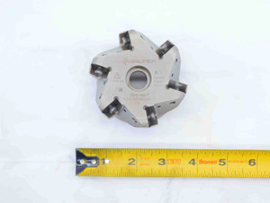 WALTER 80mm O.D. FACE MILL F4030.B27.080.Z06.02 27mm PILOT 6 POCKETS P23696-2.0 - JG6208BL5