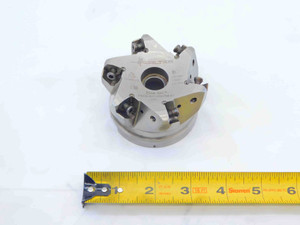 WALTER 80mm O.D. FACE MILL F4030.B27.080.Z06.02 27mm PILOT 6 POCKETS P23696-2.0 - JG6210BL5
