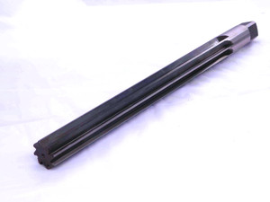#13 O.D. HSS TAPER PIN REAMER 1" SHANK 8 STRAIGHT FLUTE NO. 13 HAND TAPERED