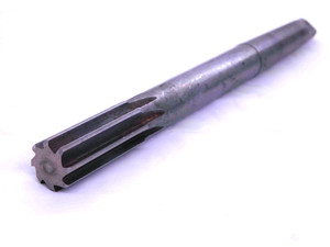 0.478 OD HSS REAMER MT2 SHANK 8 FLUTE .478 .4780 15/32 .4688 +.0092 OVERSIZE - JJ3757BU5