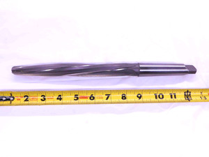 7/8 OD HSS BRIDGE REAMER MORSE TAPER #3 SHANK SPIRAL 5 FL MT3 .875 .8750 ONSIZE - JJ3762BU5