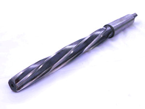 7/8 OD HSS BRIDGE REAMER MORSE TAPER #3 SHANK SPIRAL 5 FL MT3 .875 .8750 ONSIZE - JJ3763BU5