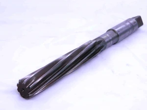 CLEVELAND 0.6995 OD HSS HAND REAMER .54 SHANK SPIRAL 8 FL .6995 .6875 OVERSIZE - JJ3764BU5