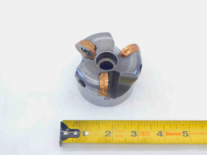 SANDVIK 3" O.D. FACE MILL RA300-076R25-25L 1" PILOT 3 POCKETS R300-2570 3.0 - JG6232BL5