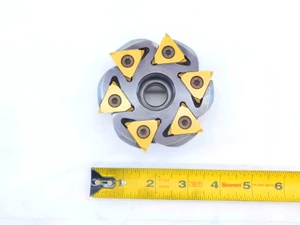VARGUS VARDEX 3.46 O.D. THREADING FACE MILL TM6SC D346-125-5V6-ABUT 1 1/4 PILOT - JG6240BL5