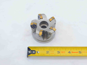 ISCAR 2 1/2 FACE MILL FF FWX D2.50-05-1.00-08 1" PILOT 5 POCKETS WXCU 080612T - JG6270BL5