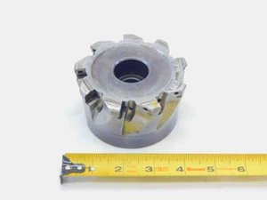 4" O.D. COOLANT THRU FACE MILL 1 1/2 PILOT 5/8 KEY HOLDS 9 INSERTS 4.0 INDEXABLE - JG6276BL5