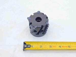 CARMEX ? 2 1/2 O.D. COOLANT THRU THREAD MILL 3/4 PILOT 5/16 KEY HOLDS 9 INSERTS - JG6282BL5