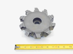 INGERSOLL 7" O.D. COOLANT FACE MILL 5G5M-70R10 2" PILOT HOLDS 10 INSERTS 7.0 - JG6284BL5
