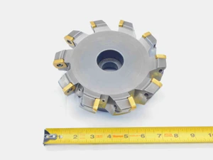 INGERSOLL 7" O.D. COOLANT FACE MILL 5G5M-70R10 2" PILOT HOLDS 10 INSERTS 7.0 - JG6285BL5