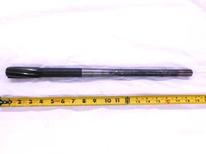 C-L 1 1/8 O.D. HSS EXTRA REACH REAMER 3/4 SHANK SPIRAL 8 FLUTE 1.1250 ONSIZE