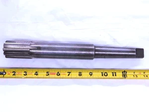 PEERLESS 1 11/16 OD HSS MACHINE EXPANSION REAMER MT4 SHANK 10 FL 1.6875 ONSIZE - JJ3871BF4