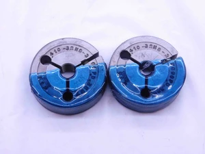 .410 32 NS 3 THREAD RING GAGES .41 .4100 GO NO GO P.D.'S = .3897 & .3871 CHECK - DW42935SLW