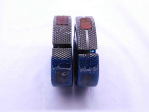 .410 32 NS 3 THREAD RING GAGES .41 .4100 GO NO GO P.D.'S = .3897 & .3871 CHECK - DW42935SLW